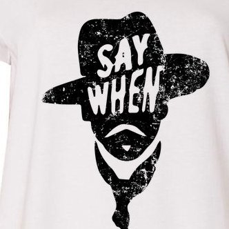 Say When Doc Holiday Women's V-Neck Plus Size T-Shirt