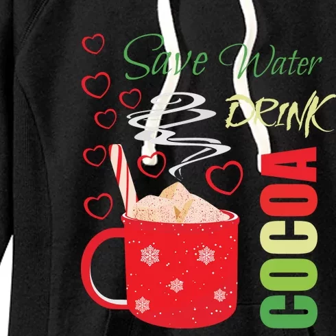 Save Water Drink Cocoa Women's Fleece Hoodie