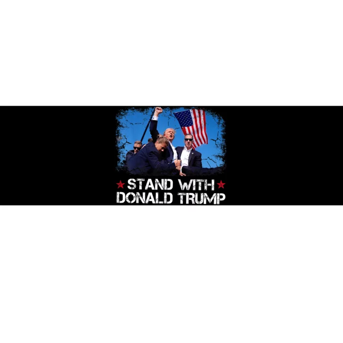 Stand With Donald Trump 2024 Bumper Sticker