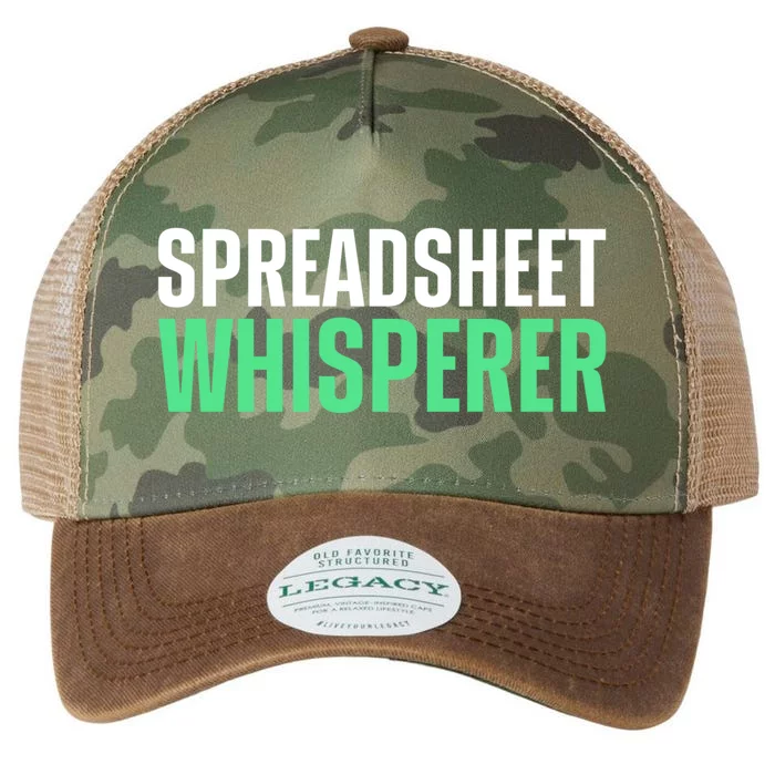 Spreadsheet Whisperer Expert Financial Advisor Gift Legacy Tie Dye Trucker Hat