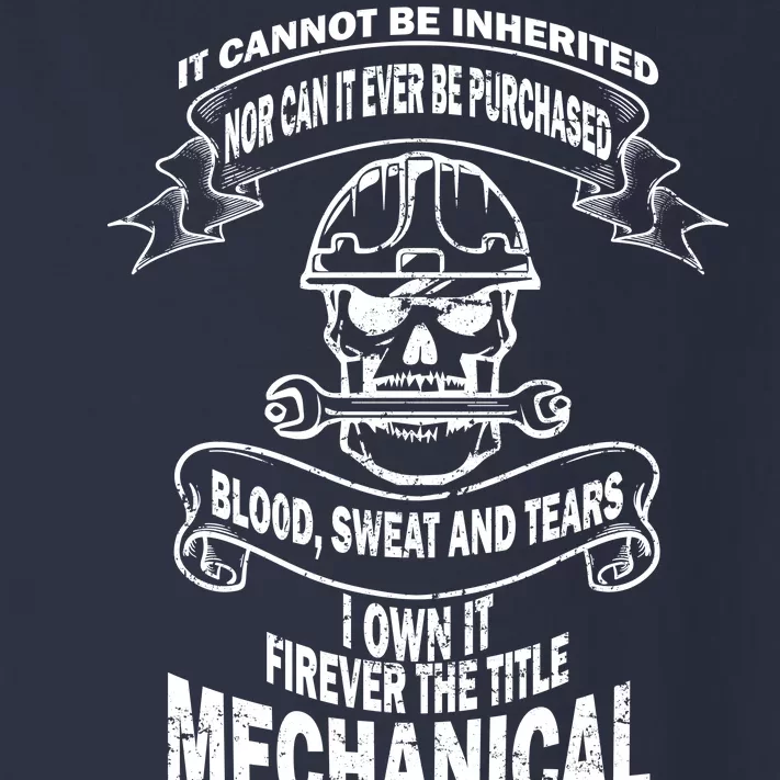 Sweat Blood Tears Mechanical Engineer Toddler Long Sleeve Shirt