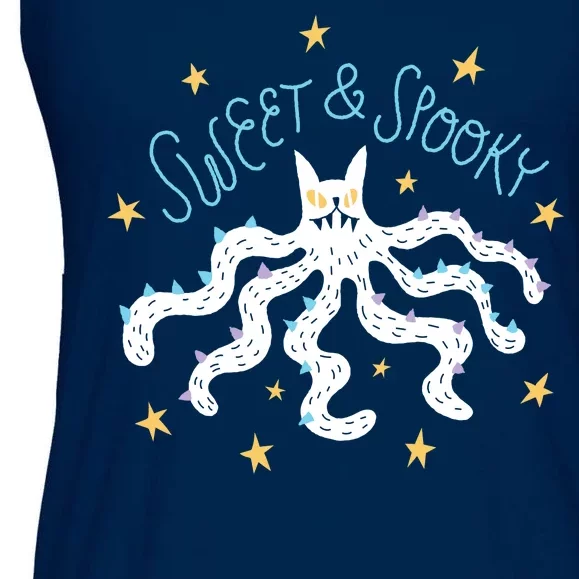 Sweet And Spooky Ladies Essential Flowy Tank