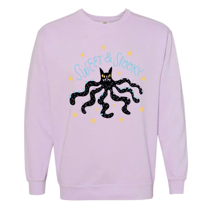 Sweet And Spooky Garment-Dyed Sweatshirt