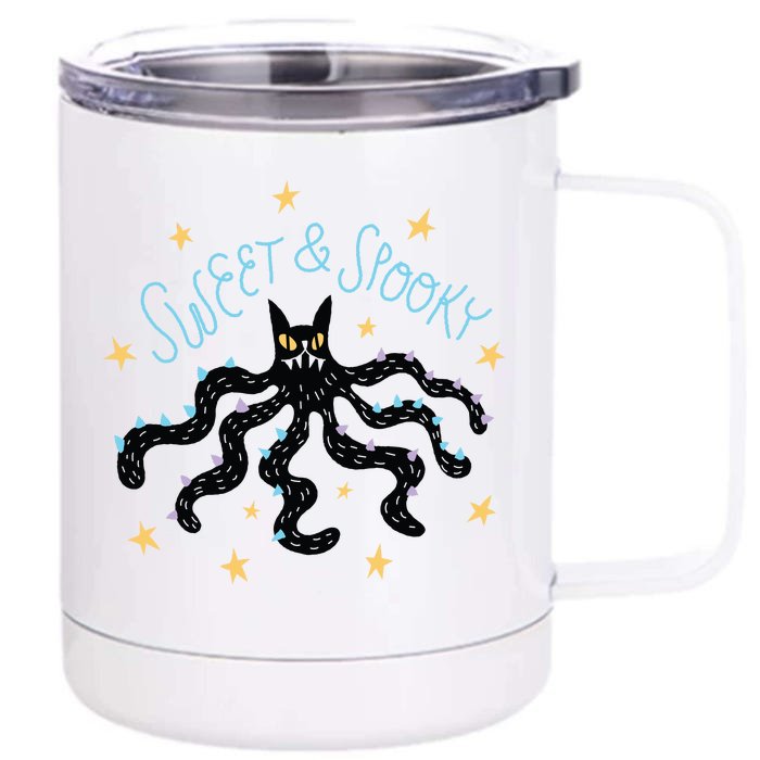 Sweet And Spooky Front & Back 12oz Stainless Steel Tumbler Cup