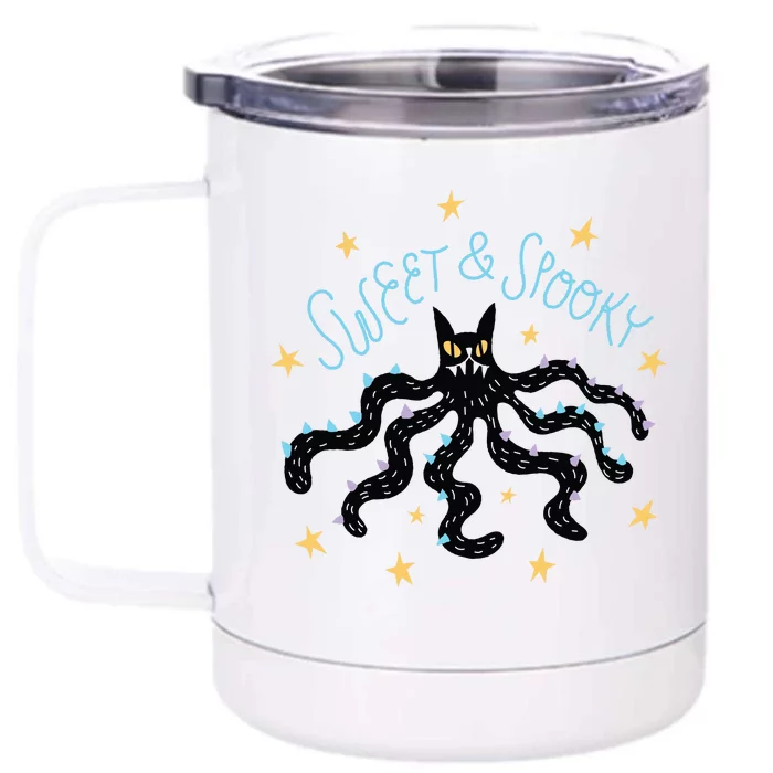 Sweet And Spooky Front & Back 12oz Stainless Steel Tumbler Cup