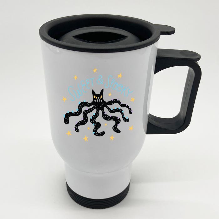 Sweet And Spooky Front & Back Stainless Steel Travel Mug