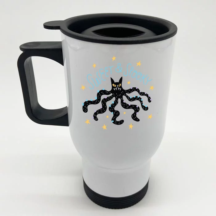 Sweet And Spooky Front & Back Stainless Steel Travel Mug