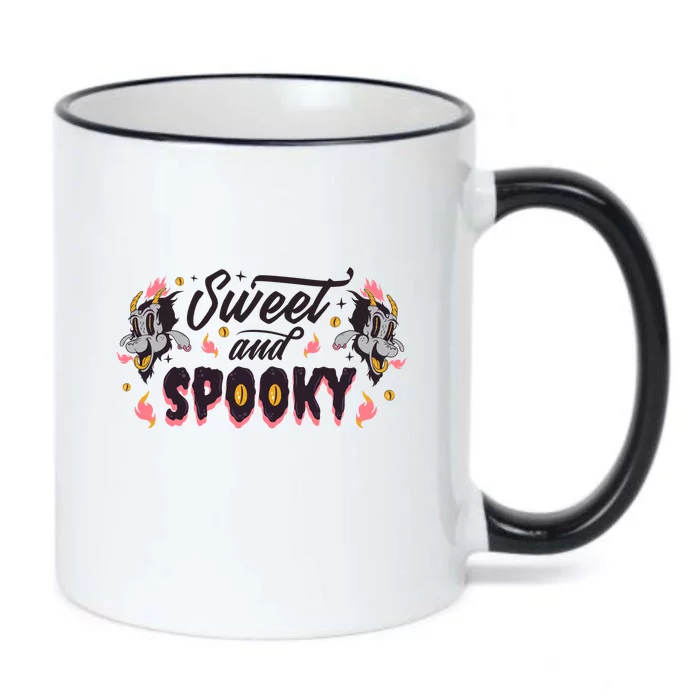 Sweet And Spooky Creepy Black Color Changing Mug