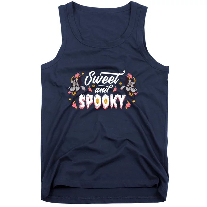 Sweet And Spooky Creepy Tank Top