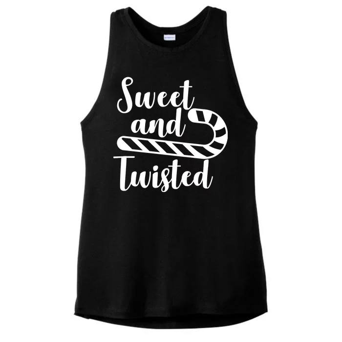 Sweet and Twisted Ladies Tri-Blend Wicking Tank