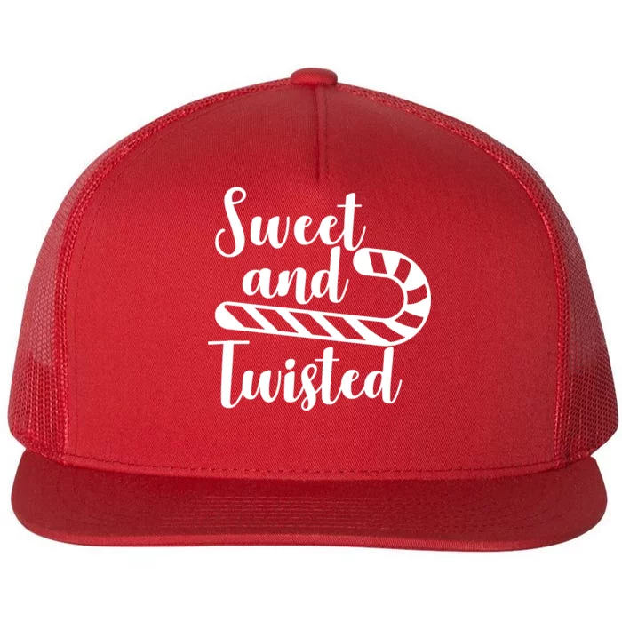 Sweet and Twisted Flat Bill Trucker Hat