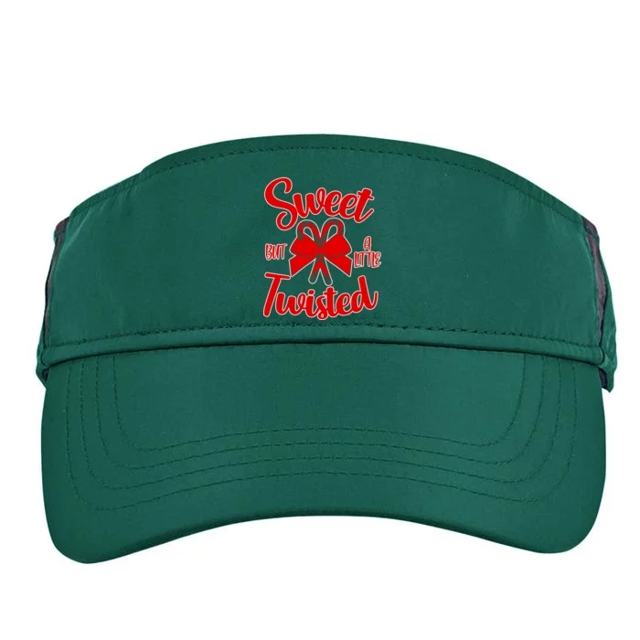 Sweet But A Little Twisted Christmas Adult Drive Performance Visor