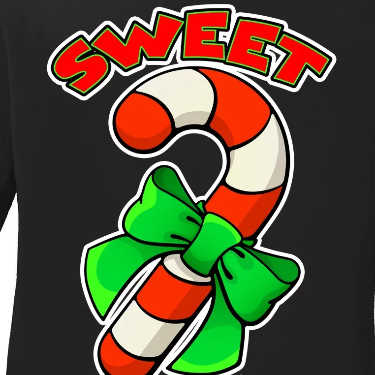 Sweet But Twisted Ladies Long Sleeve Shirt