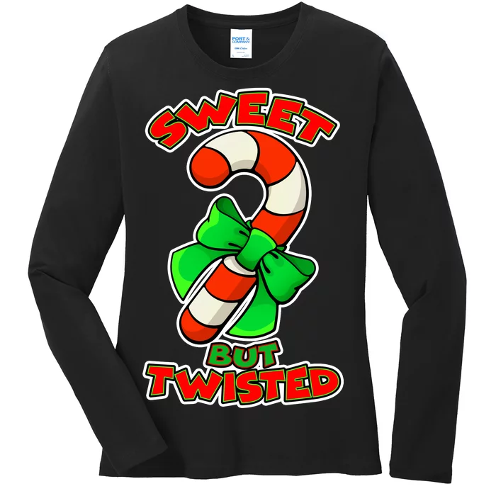 Sweet But Twisted Ladies Long Sleeve Shirt