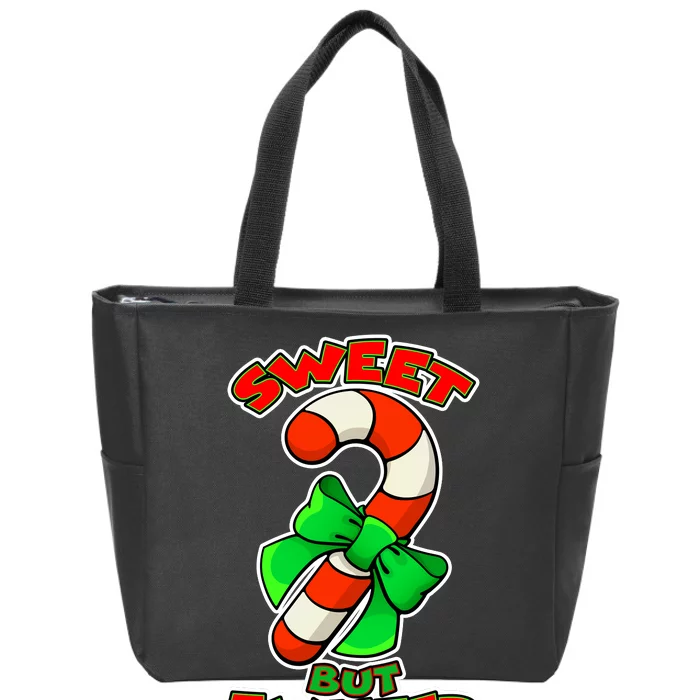 Sweet But Twisted Zip Tote Bag