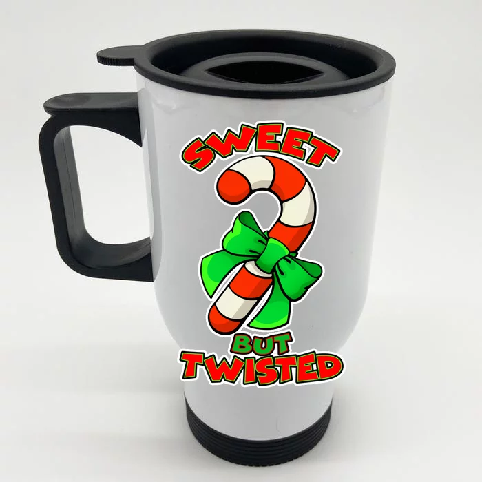 Sweet But Twisted Front & Back Stainless Steel Travel Mug