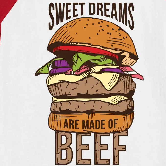 Sweet Dreams Are Made Of Beef Baseball Sleeve Shirt