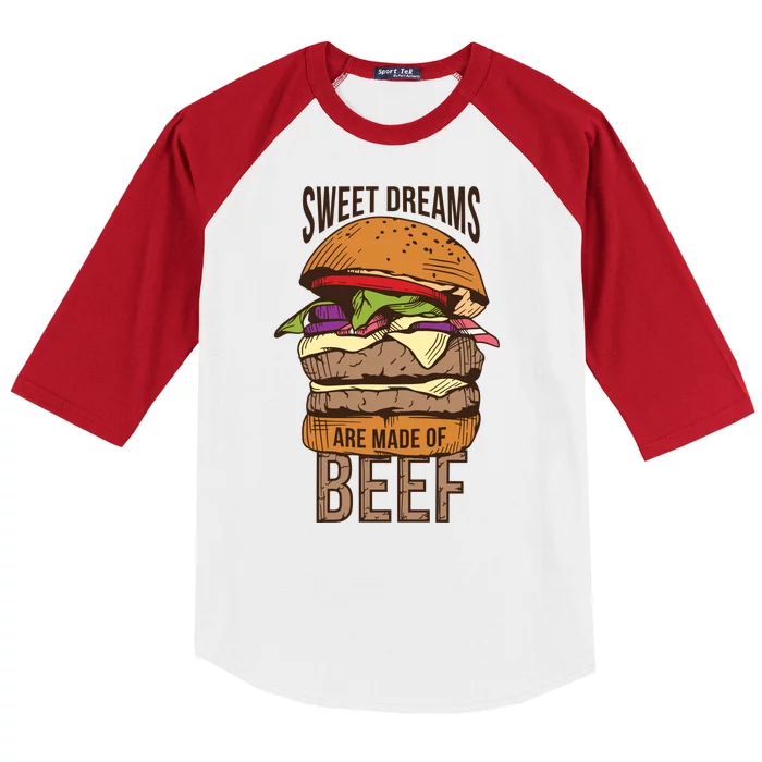 Sweet Dreams Are Made Of Beef Baseball Sleeve Shirt