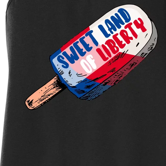 Sweet Land of Liberty Women's Racerback Tank