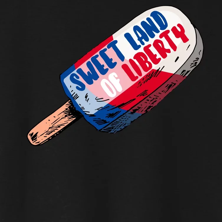 Sweet Land of Liberty Women's Crop Top Tee