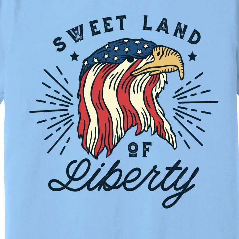 Sweet Land Of Liberty Eagle Premium T-Shirt