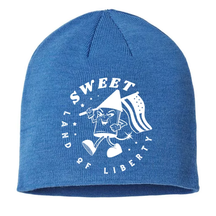 Sweet Land Of Liberty Firework 8 1/2in Sustainable Knit Beanie