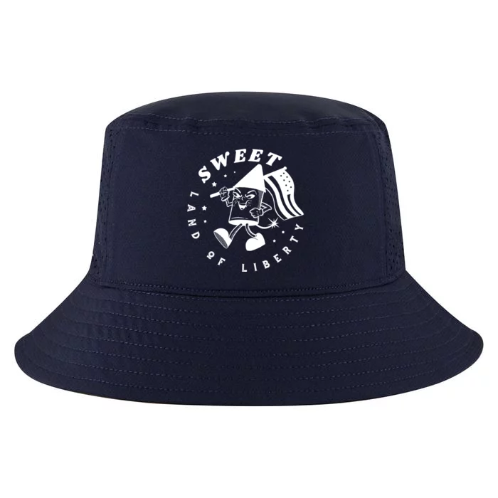 Sweet Land Of Liberty Firework Cool Comfort Performance Bucket Hat