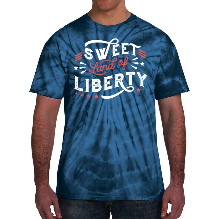 Sweet Land Of Liberty USA Tie-Dye T-Shirt