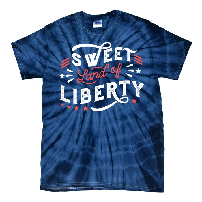 Sweet Land Of Liberty USA Tie-Dye T-Shirt