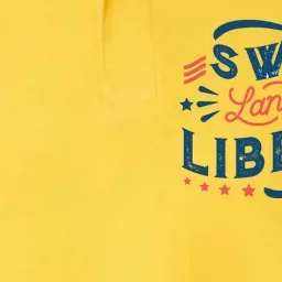 Sweet Land Of Liberty USA Softstyle Adult Sport Polo