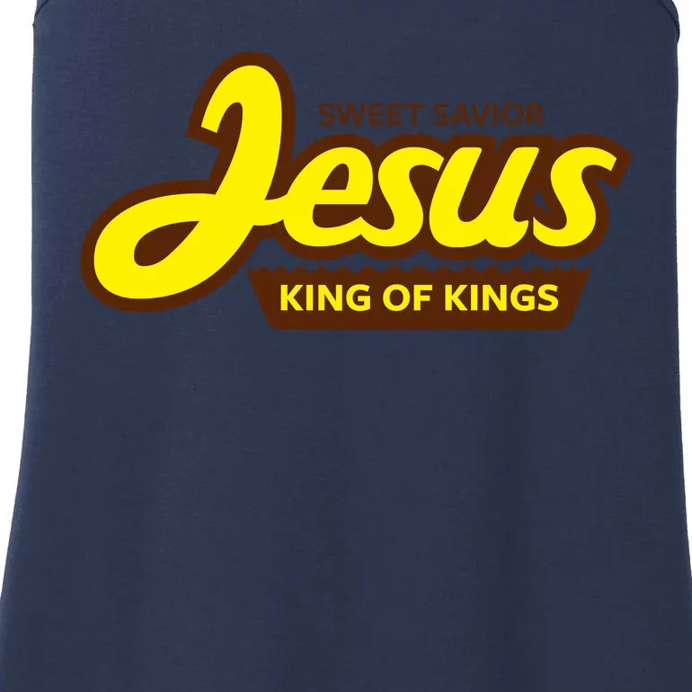 Sweet Savior Jesus King of Kings Ladies Essential Tank