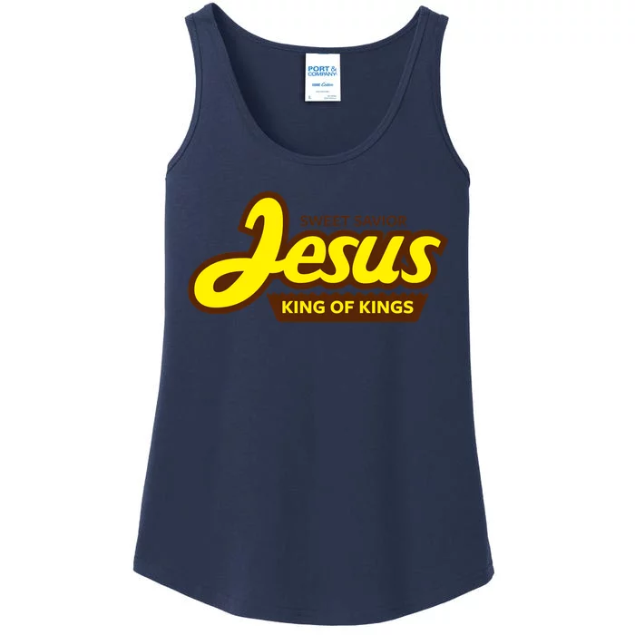 Sweet Savior Jesus King of Kings Ladies Essential Tank