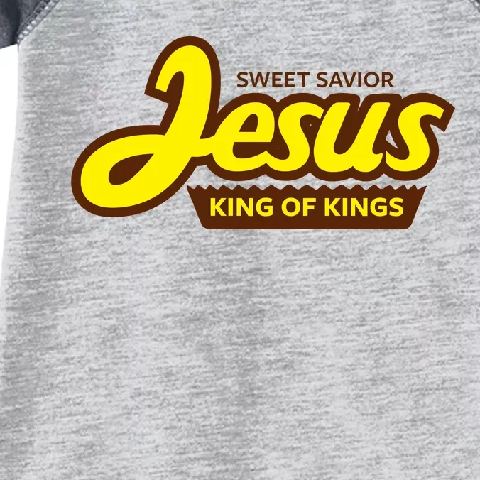 Sweet Savior Jesus King of Kings Infant Baby Jersey Bodysuit