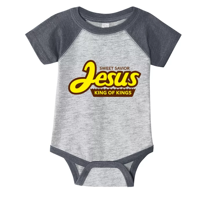 Sweet Savior Jesus King of Kings Infant Baby Jersey Bodysuit