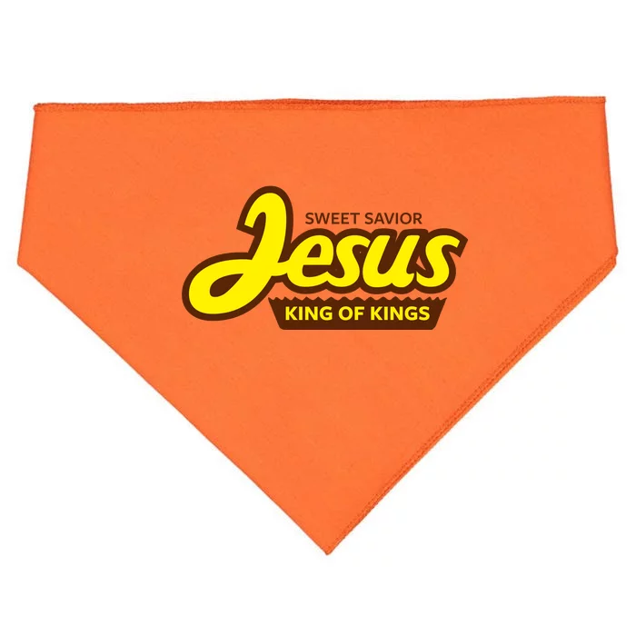 Sweet Savior Jesus King of Kings USA-Made Doggie Bandana