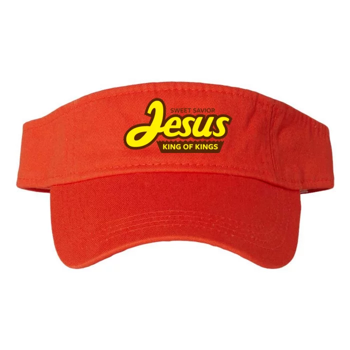 Sweet Savior Jesus King of Kings Valucap Bio-Washed Visor