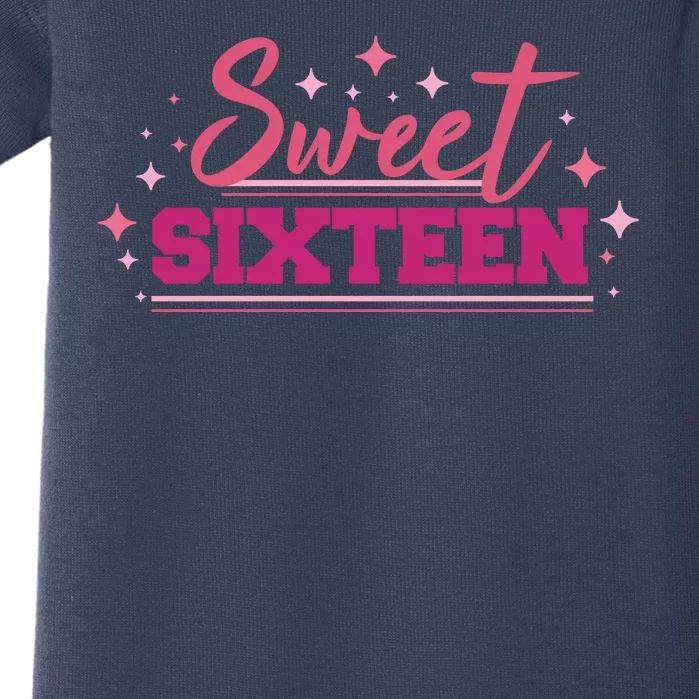 Sweet Sixteen Baby Bodysuit