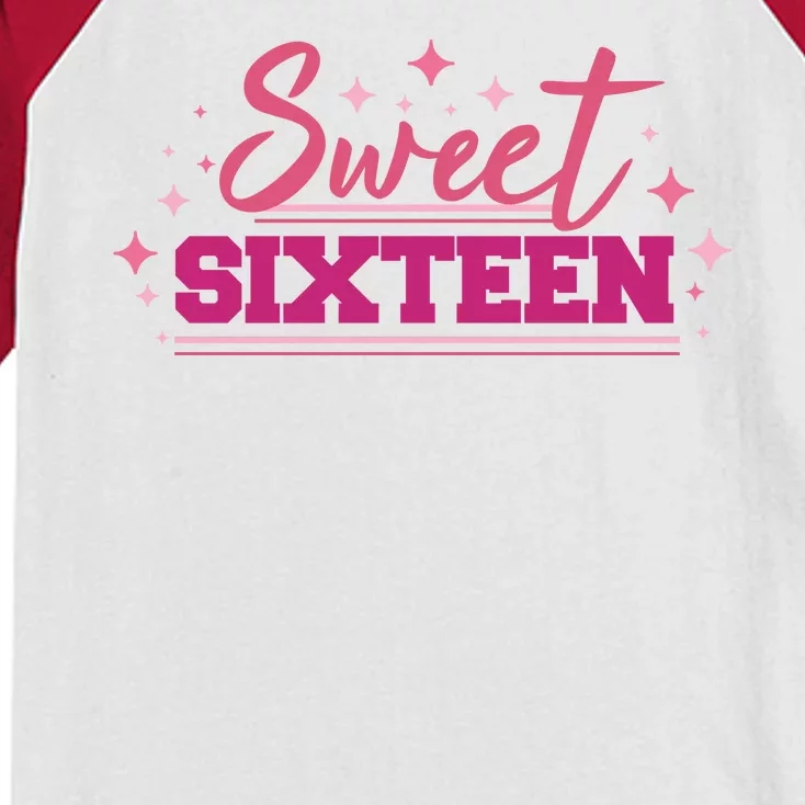 Sweet Sixteen Kids Colorblock Raglan Jersey