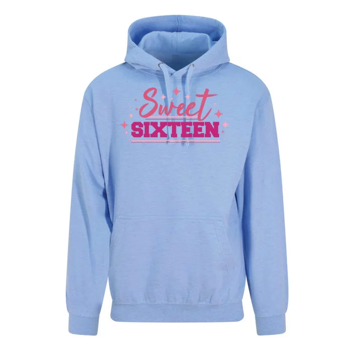 Sweet Sixteen Unisex Surf Hoodie