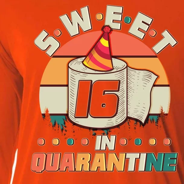 Sweet Sixteen In Quarantine Cooling Performance Long Sleeve Crew