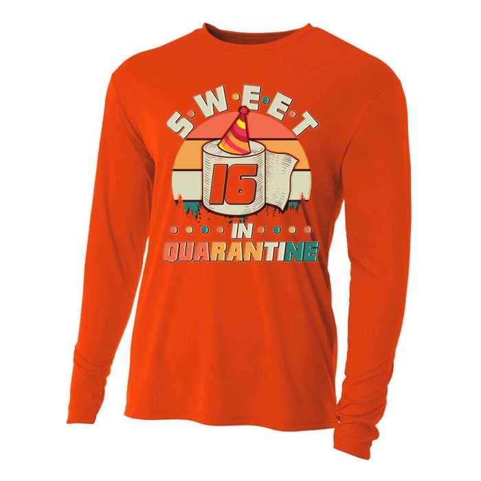 Sweet Sixteen In Quarantine Cooling Performance Long Sleeve Crew