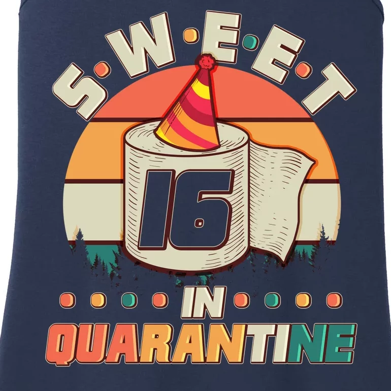 Sweet Sixteen In Quarantine Ladies Essential Tank