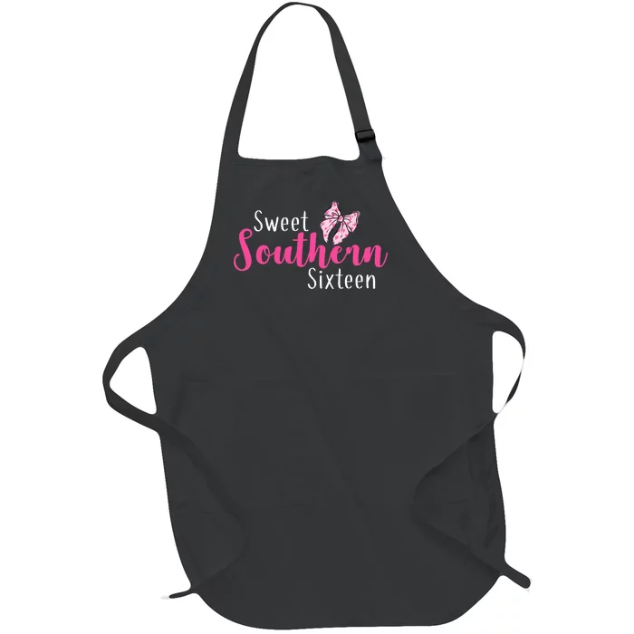 Sweet Southern Sixteen Full-Length Apron With Pocket