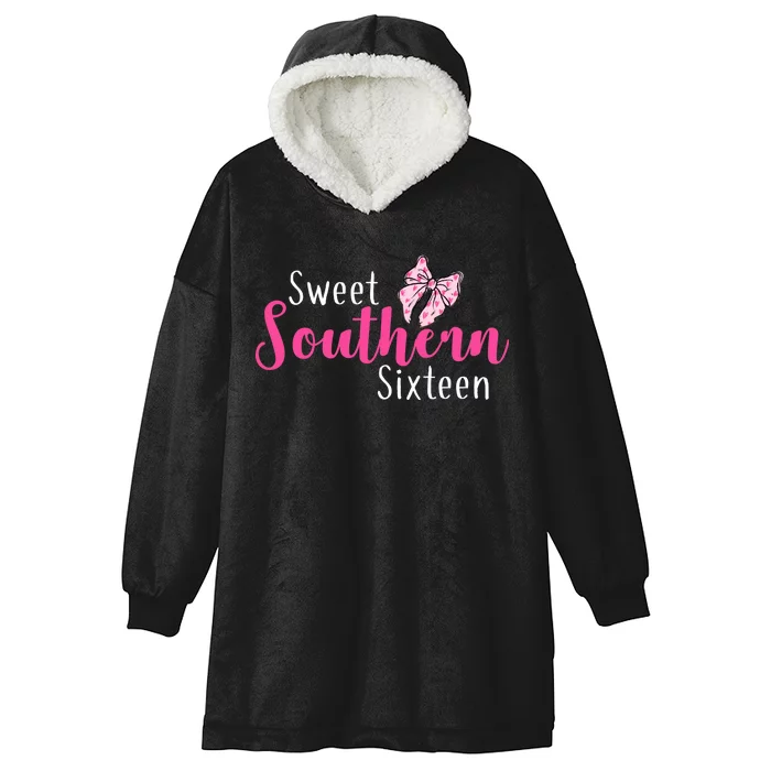 Sweet Southern Sixteen Hooded Wearable Blanket