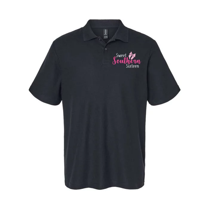 Sweet Southern Sixteen Softstyle Adult Sport Polo