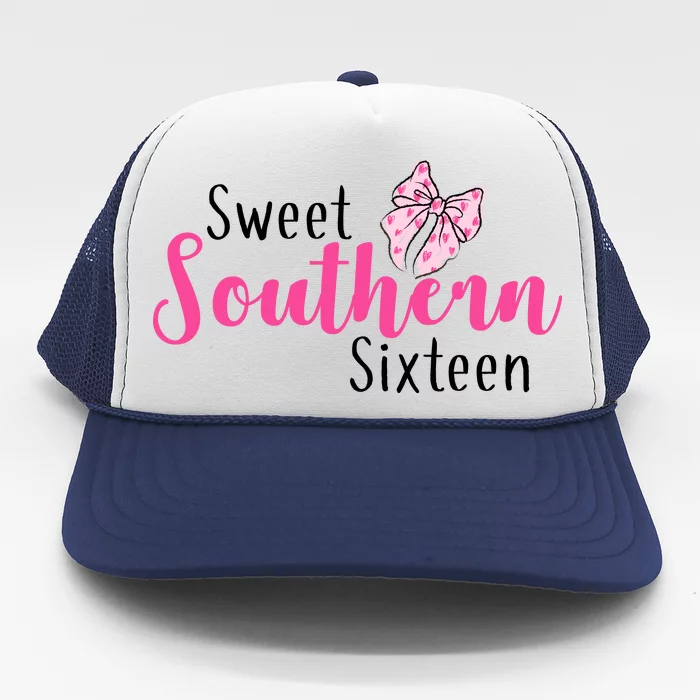 Sweet Southern Sixteen Trucker Hat