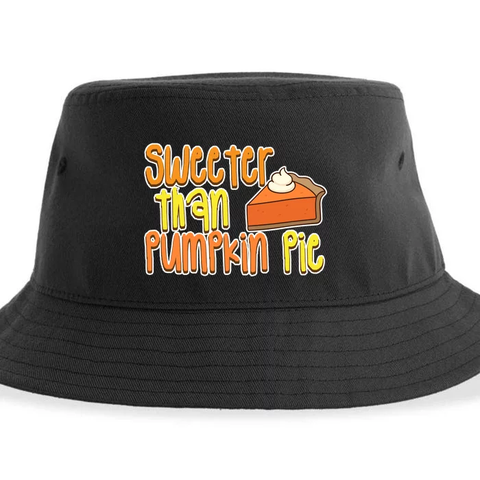 Sweeter Than Pumpkin Pie Sustainable Bucket Hat