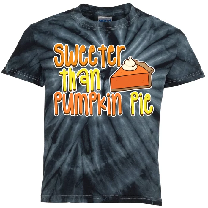 Sweeter Than Pumpkin Pie Kids Tie-Dye T-Shirt