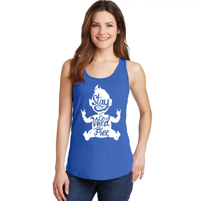 Stay Wild & Free Ladies Essential Tank