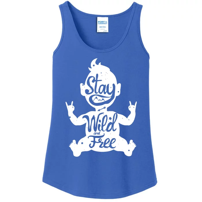 Stay Wild & Free Ladies Essential Tank